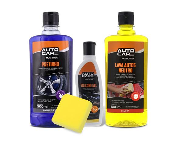 Kit Shampoo Automotivo Neutro 3x1 